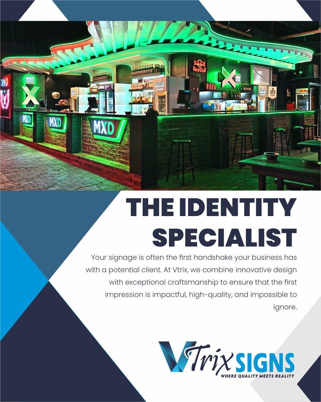 Instagram post from vtrixsigns. This post is in position 1.