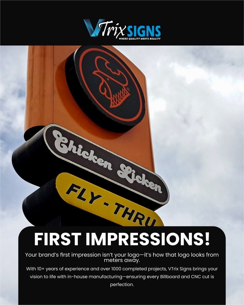 Instagram post from vtrixsigns. This post is in position 3.